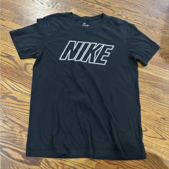 Nike Black Crew Neck Tee - Picture 1 of 3